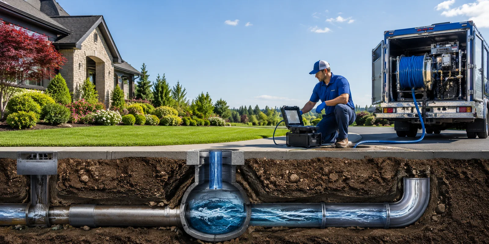 Drainage restoration information for Monterey, IN